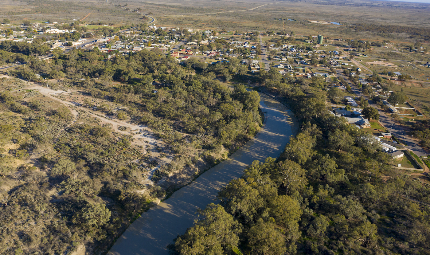 The town of Wilcannia